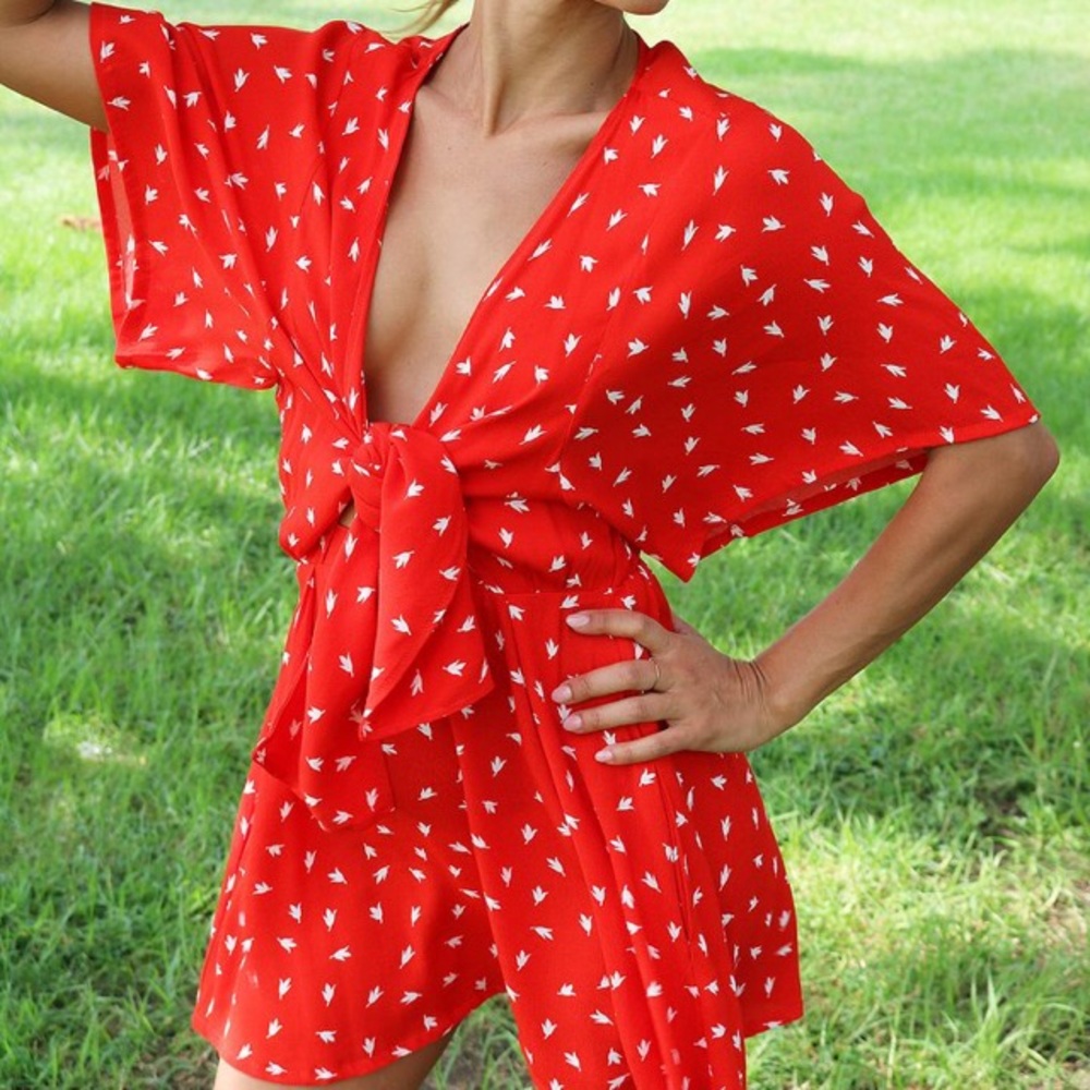 Tulips Mini Dress